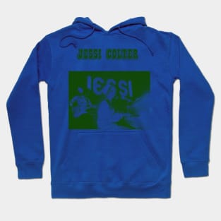 jessi colter// green solid style, Hoodie